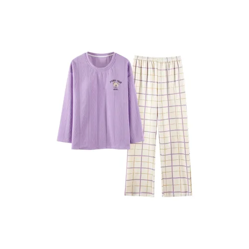 The Story Of The Flower Season Пижамный комплект женский светло-фиолетовый