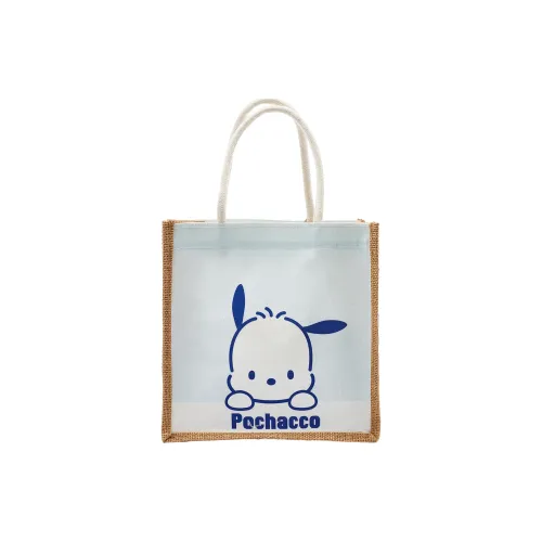 Sanrio Pacha Dogs Linen Fabric Bag Regular Unisex Blue Санрио Pacha Dogs Льняная ткань Сумка Стандартная Унисекс Синий