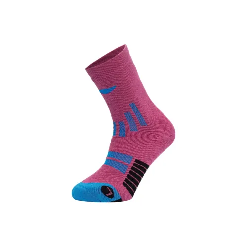 Носки с подкладкой унисекс 1 упаковка розовый красный