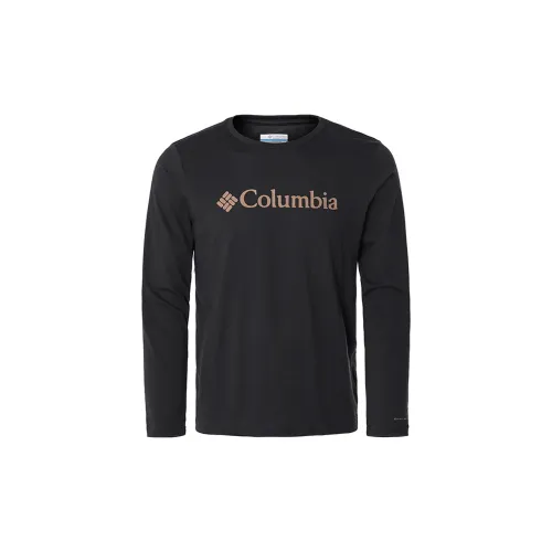 Мужская черная футболка с совместным брендом Columbia