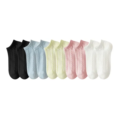 Lan Miao No Show Носки Унисекс 10 пар