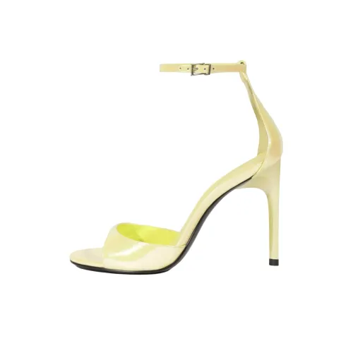 Schutz Scarlett One Sandals 10 см Women's Yellow