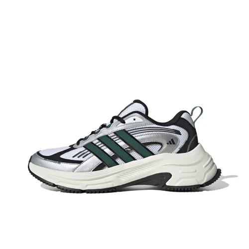 Adidas FC CLASSIC Износостойкие Дышащие Низкие Беговые кроссовки Унисекс Серый Зеленый