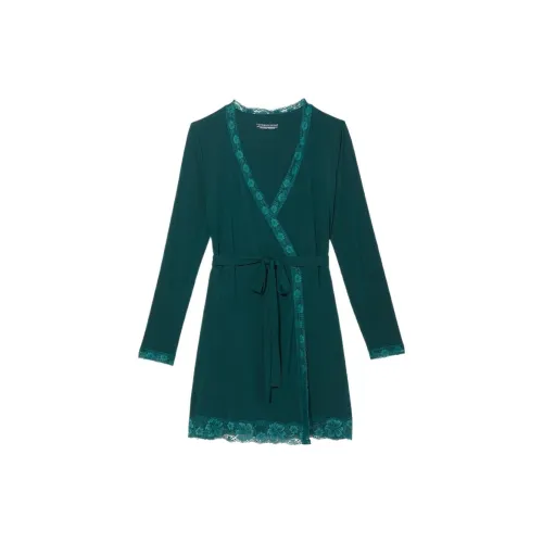 Victoria's Secret Плющево-зеленый Женские Банные халаты