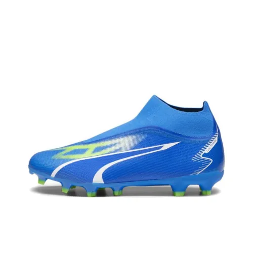 PUMA Ultra Match AG Искусственная трава FG Твердый грунт Искусственные шипы Футбольные бутсы Мужские Синий