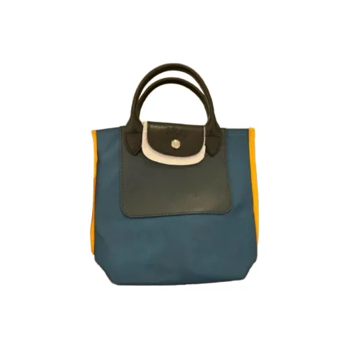 LONGCHAMP Le Pliage RE Играть Цвет холста Тоут Сумка Сумка для покупок Сумка на плечо Сумка Экстра малый Женские Павлин