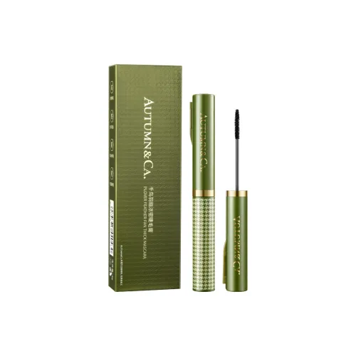 QIUKOU The Houndi Перо Веер IS Толстый Тушь для ресниц Eye Enhancing 3D-эффект Размытый PROOF Зафиксирующий 3,8г