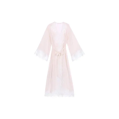 Victoria's Secret Сексуальный KI Sleep Robe Женские Элегантный розовый