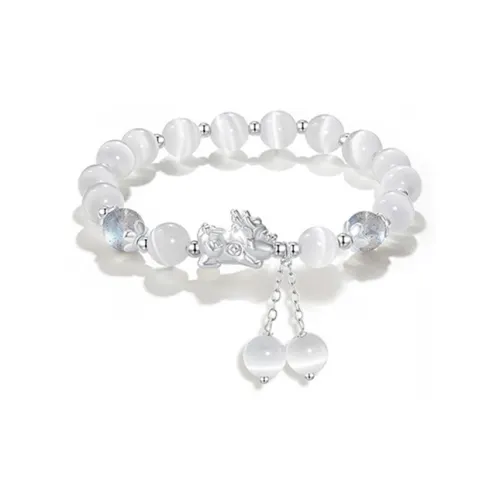 ROGA Стекло Кошачий глаз Нефритовые браслеты Унисекс