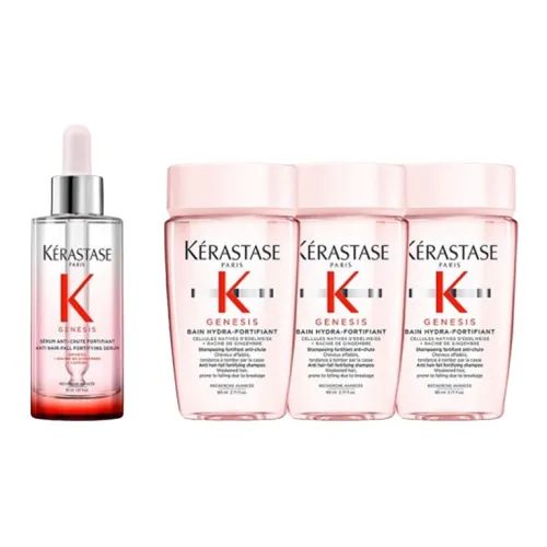 KERASTASE Essence For Scalp And Волосы ROOTS Наборы шампунь и кондиционер Против выпадения волос Чистка 30мл+80мл*3