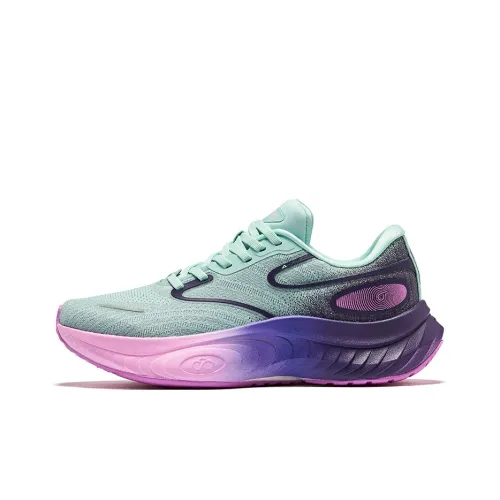 Erke Беговые кроссовки Низкий топ Azure Nighttime Purple Women's