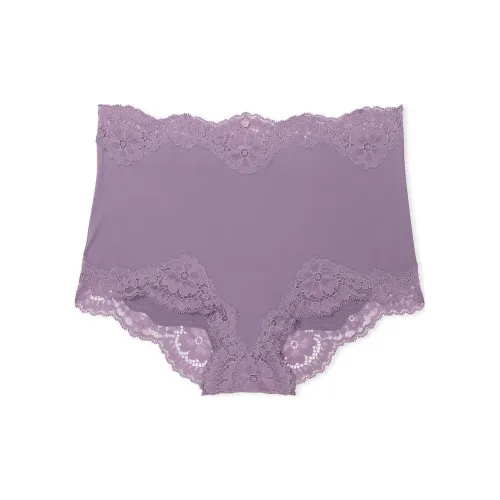 Victoria's Secret Dream Angels Кружевная отделка Boyshort Panty Frozen Plum Нижнее белье Женское 1 упаковка Frozen Plum