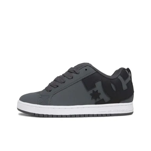 DC Shoes Low Top Скейтборд Кроссовки Мужские Серый Белый