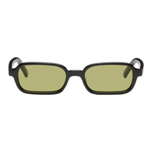 Le Specs Полимер Прямоугольные Солнцезащитные очки Женские Черные