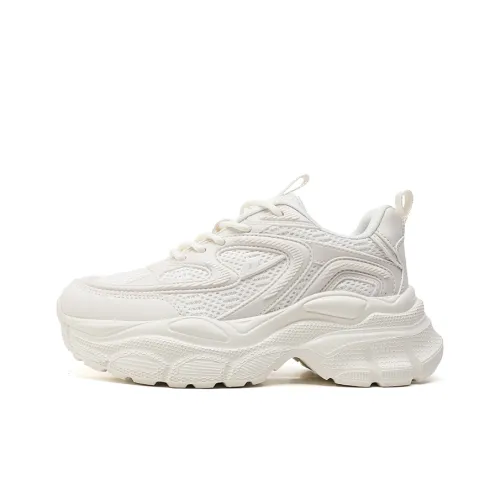 Warrior Дышащий And Противоскользящий Низкий Топ Толстая подошва Кроссовки Женские