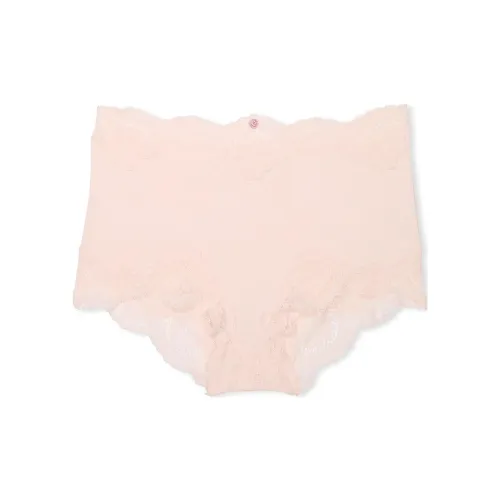 Victoria's Secret Dream Angels Кружевная отделка Boyshort Panty Purest Pink Трусы Женские 1 упаковка Розовый