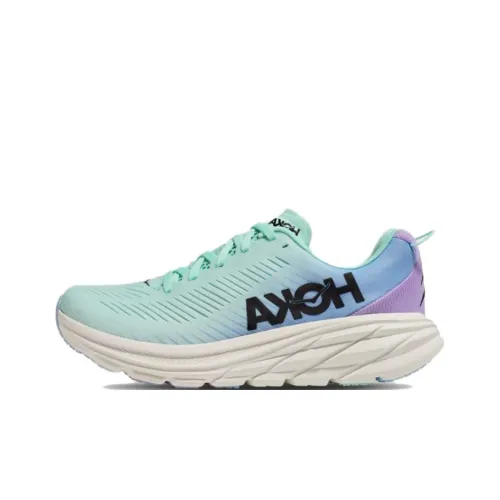 HOKA ONE ONE Rincon 3 Slip-resistant Abrasion-resistant Casual Running Shoes Women's Blue HOKA ONE ONE Rincon 3 Противоскользящие Износостойкие Повседневные Беговые Кроссовки Женские Синие
