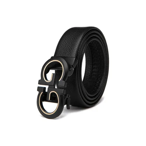 JEEP SPIRIT Натуральная кожа Автоматическая застежка Ремень Тисненый узор Лицевая коровья кожа Ремни Мужской Ширина 3,5 см