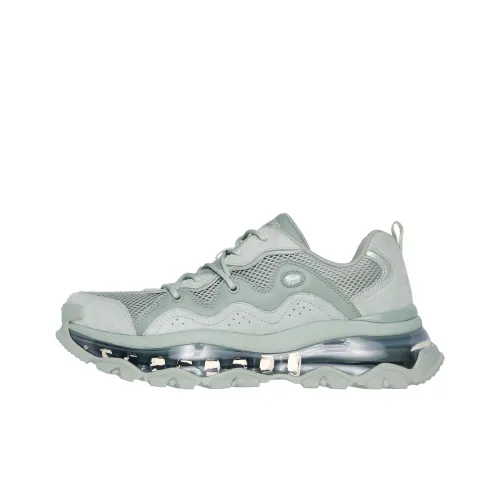 Skechers Уличный Low Топ Толстая подошва Кроссовки Мужские Мятно-зеленый