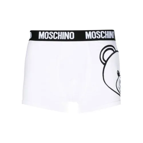 MOSCHINO 1 Pack White Men's Boxers