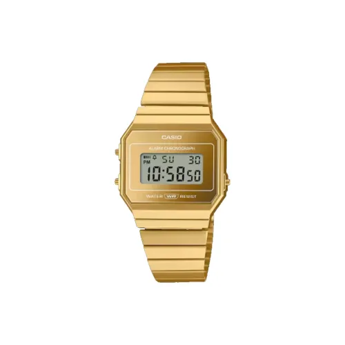 CASIO Кварцевый механизм ремешок из нержавеющей стали мужские часы серый циферблат