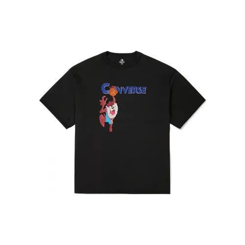 CONVERSE X SPACE JAM Черная унисекс футболка