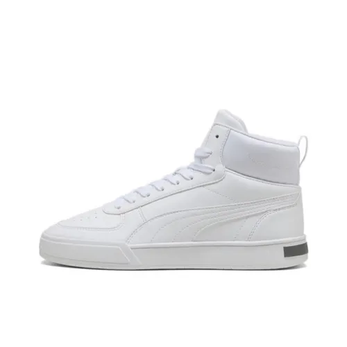 PUMA Caven MID Топ Кроссовки для скейтбординга Унисекс Белый