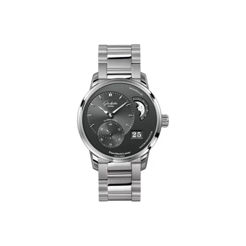 GLASHUTTE ORIGINAL OFF CENTER Коллекция Автоматический Механический Механизм Мужские Часы Часы 40 мм Черный Циферблат