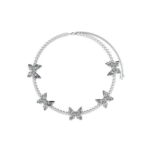 YURITAN Белое золото с покрытием медные ожерелья унисекс