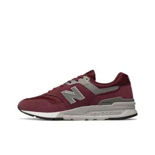 New Balance NB 997H Классический Пачка Низкий Топ Повседневная Обувь Унисекс Бордовый