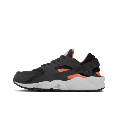 Nike Air Huarache Slip-resistant Abrasion-resistant Low-top Беговые кроссовки Мужские Черные