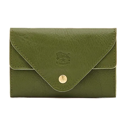 Il Bisonte Кожа Картхолдер Женские Cypress