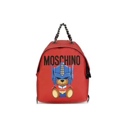 MOSCHINO ПВХ Рюкзак Женские Красный