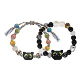 Кошка Керамика плетеная веревка