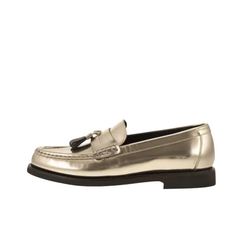BRUNELLO CUCINELLI Лоферы 3 см Женские Золотые