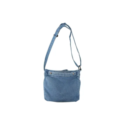 OUZIHUANG Деним Сумка через плечо Унисекс Темно-синий Светло-синий