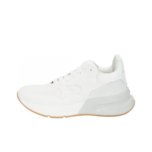 Alexander McQueen Sprint Runner Low Топ Беговые кроссовки Женские Молочно-белый