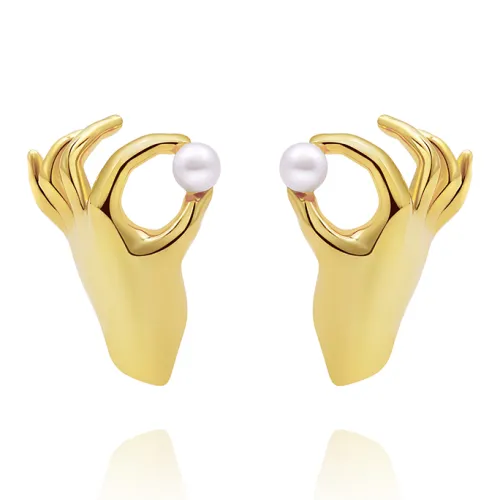 Leclic Серьги-гвоздики Женские