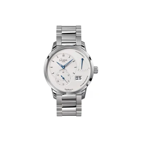 Glashütte Original Механизм с ручным заводом Мужские часы 40 мм Белый
