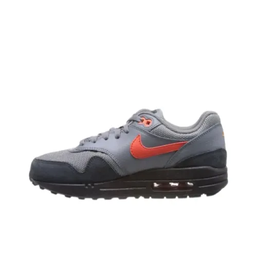 Nike Air Max 1 Low Топ Повседневная обувь Унисекс Серый
