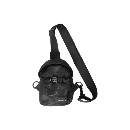 OUZIHUANG Нейлоновая сумка через плечо сумка-слинг унисекс черный камуфляж