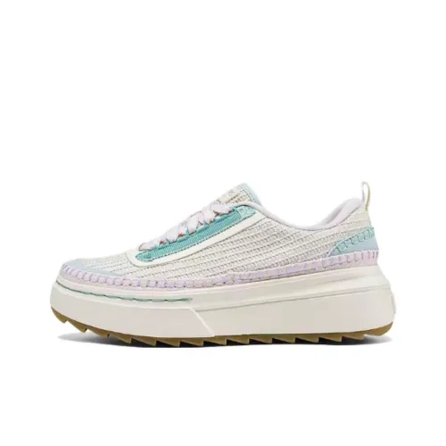 Skechers Court Classics Low Топ Скейтборд Кроссовки Женские Бежевые