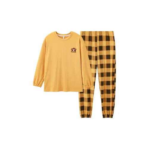 Song Qianya Пижамный комплект женский желтый