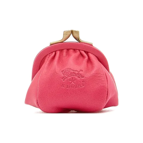 Il Bisonte Мягкий Растительное дубление Воловья кожа Кожа Монета Кошелек Женские Azalea Многоцветный