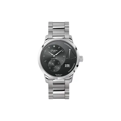 Glashütte Original Механизм с ручным заводом Мужские часы 40 мм Серый