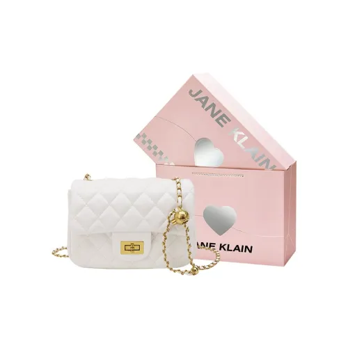 JANE KLAIN Сумка через плечо из синтетической кожи Маленькая Женская Белая Кофейная Черная