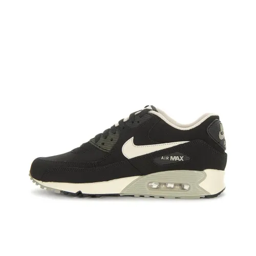Nike Air Max 90 Low Топ Повседневные Беговые Кроссовки Женские Черные
