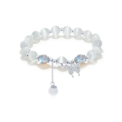 ROGA Стекло Кошачий глаз Нефритовые браслеты Женские