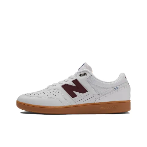 New Balance NB 580 Numeric Brandon Westgate Устойчивые к истиранию Низкие Кроссовки для скейтбординга Мужские Белые и Красные