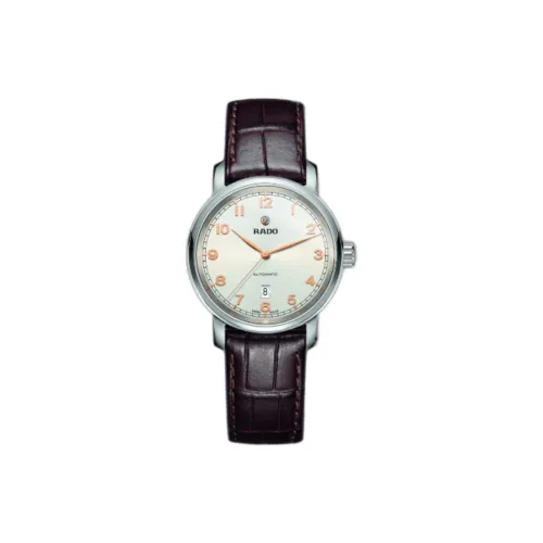 RADO Автоматический Механический Movement Женские Часы из коллекции DiaMaster, 33 мм, Белый